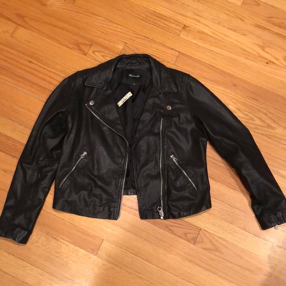 Madewell Jackets & Blazers - MADEWELL LEATHER JACKET NWT